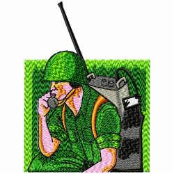 Military Embroidery Design 3